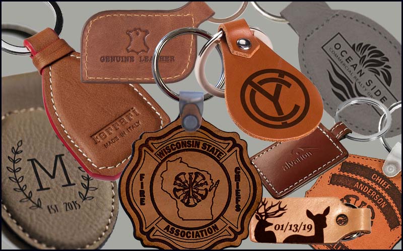 Leather Keychains